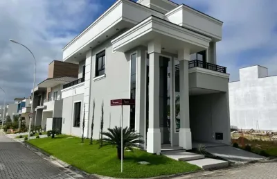 Casa em condomínio fechado com 3 quartos à venda em deltaville, biguaçu  por r$ 1.350.000