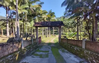 Chácara / sítio com 2 quartos à venda em sorocaba do sul, biguaçu  por r$ 3.200.000