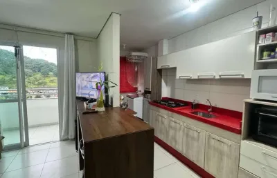 Apartamento com 2 quartos à venda em rio caveiras, biguaçu  por r$ 270.000