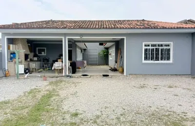 Casa com 4 quartos à venda na praia joão rosa, biguaçu  por r$ 640.000