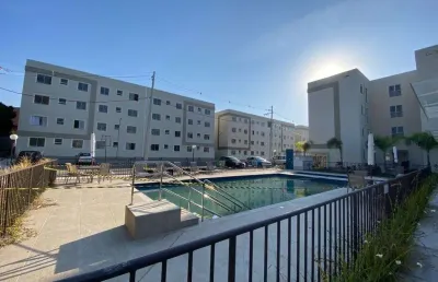 Apartamento com 2 quartos para alugar no bom viver, biguaçu  por r$ 1.400