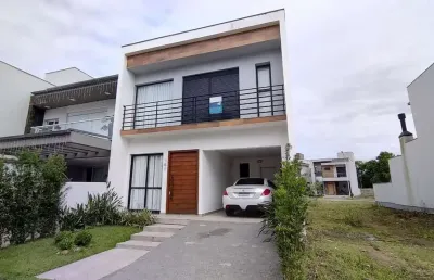 Casa em condomínio fechado com 3 quartos à venda em deltaville, biguaçu  por r$ 980.000
