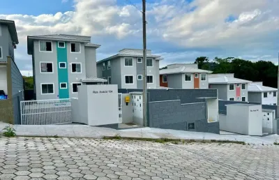 Apartamento com 2 quartos para alugar no jardim janaina, biguaçu  por r$ 1.500