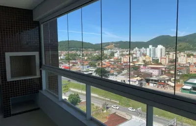 Cobertura com 4 quartos à venda na praia joão rosa, biguaçu  por r$ 920.000