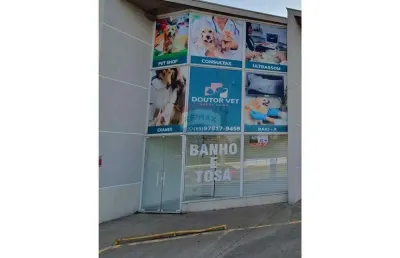 Salão comercial com mezanino - 84 m² - para aluguel