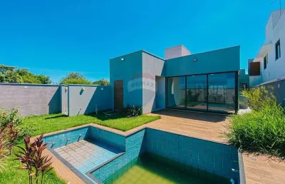 Casa condomínio alvorada 3 suítes com área de lazer e piscina