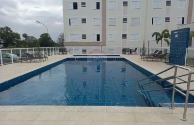 Apartamento novo com 02 quartos,  piscina, bicicletário e mercadinho.