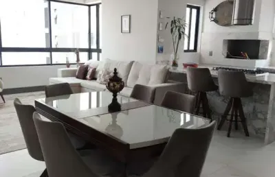 Apartamento 3 suítes, mobiliado, centro de balneário camboriú