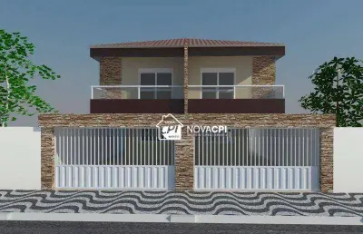 Sobrado à venda, 135 m² por r$ 1.500.000,00 - vila guilhermina - praia grande/sp