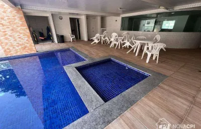 Apartamento com 3 quartos boqueirão em praia grande/sp