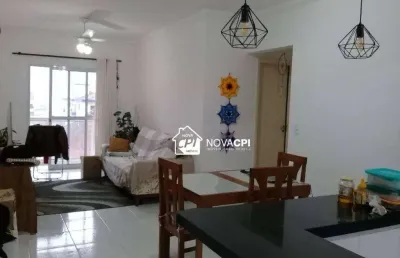 Apartamento com 2 quartos na tupi em praia grande/sp