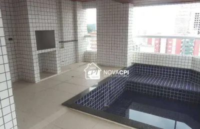 Apartamento com 4 quartos para  venda no canto do forte praia grande/sp