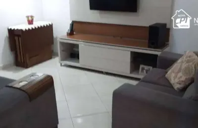 Sobrado à venda, 63 m² por r$ 280.000,00 - sítio do campo - praia grande/sp
