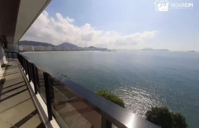 Apartamento à venda, 360 m² por r$ 3.000.000,00 - jardim astúrias - guarujá/sp