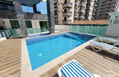 Apartamento com 2 quartos vila tupi na praia grande/sp