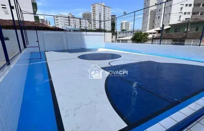 Cobertura à venda, 158 m² por r$ 850.000,00 - vila guilhermina - praia grande/sp