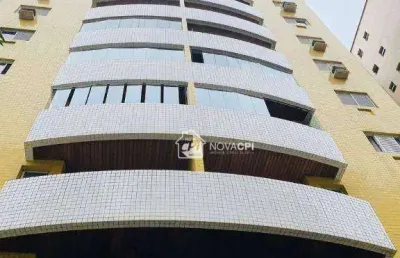 Apartamento com 1 quarto canto do forte em praia grande/sp