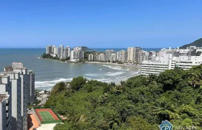 Cobertura à venda, 196 m² por r$ 1.200.000,00 - barra funda - guarujá/sp