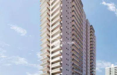 Apartamento à venda, 132 m² por r$ 850.000,00 - vila guilhermina - praia grande/sp
