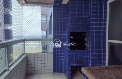 Apartamento com 2 quartos maracanã na praia grande/sp