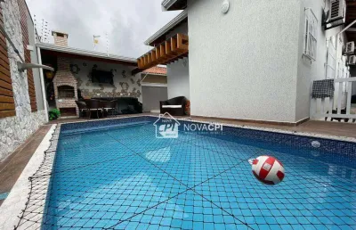 Casa à venda, 144 m² por r$ 1.300.000,00 - caiçara - praia grande/sp