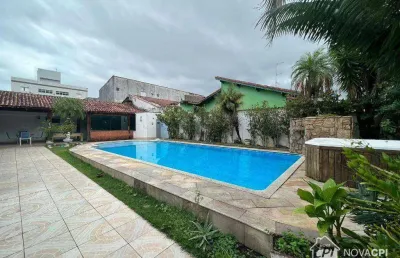 Casa à venda, 209 m² por r$ 1.500.000,00 - balneário pires - praia grande/sp