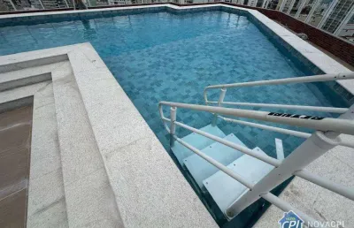 Apartamento com 1 quarto para venda na vila guilhermina praia grande/sp