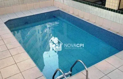 Apartamento com 1 quarto vila guilhermina em praia grande/sp