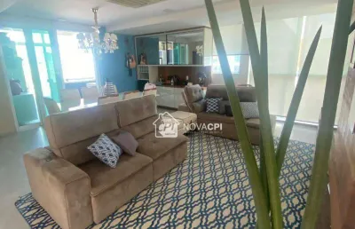 Apartamento à venda, 244 m² por r$ 3.500.000,00 - gonzaga - santos/sp