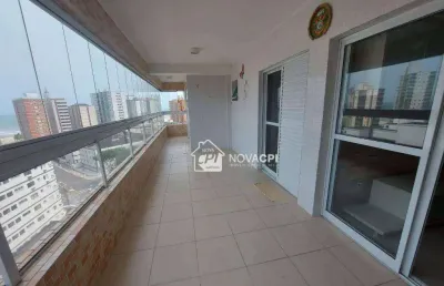 Apartamento à venda, 158 m² por r$ 900.000,00 - vila guilhermina - praia grande/sp
