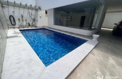 Casa com 3 quartos à venda na Avenida Marechal Mascarenhas de Moraes, Canto do Forte, Praia Grande
