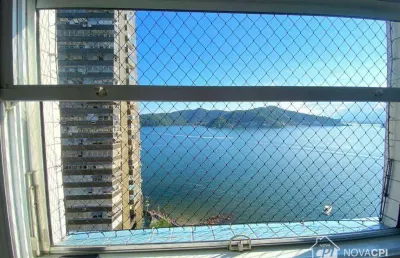 Apartamento em são vicente 1 quarto com vista para o mar