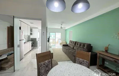 Apartamento com 2 quartos no boqueirão em praia grande/sp