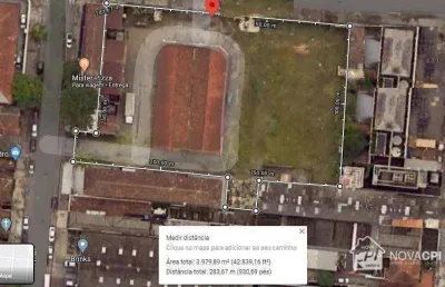 Terreno comercial para alugar na Rua Xavier Pinheiro, Vila Mathias, Santos