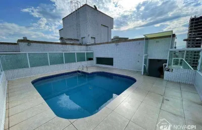 Apartamento com 2 quartos guilhermina praia grande/sp