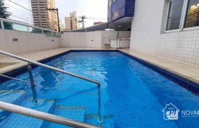 Apartamento com 1 quarto na vila guilhermina - praia grande/sp
