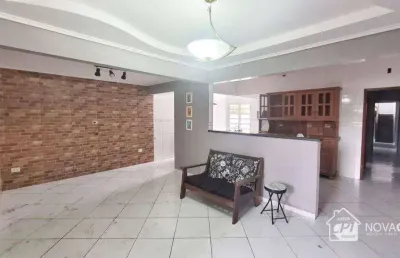 Sobrado com 4 quartos canto do forte na praia grande/sp