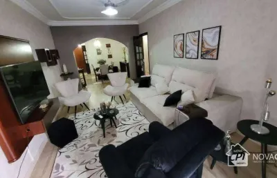 Apartamento com  3 quartos mobiliado em praia grande sp