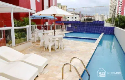 Apartamento na praia grande canto do forte lazer completo
