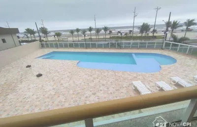 Apartamento 2 quartos com vista mar em praia grande