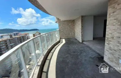 Cobertura com 4 quartos vila guilhermina na praia grande/sp