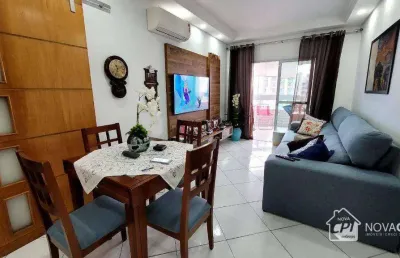 Apartamento com 2 quartos vila guilhermina na praia grande/sp