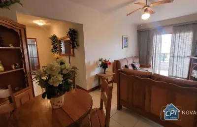 Apartamento com 2 quartos na tupi em praia grande/sp
