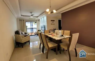 Apartamento com 2 quartos vila guilhermina na praia grande/sp