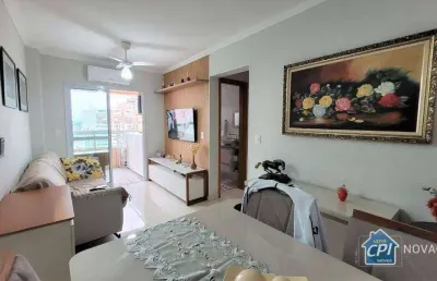 Apartamento com 2 quartos vila guilhermina na praia grande/sp