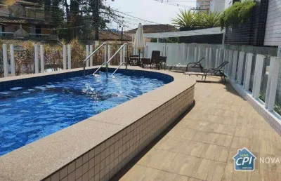 Cobertura com 3 suítes na guilhermina praia grande/sp