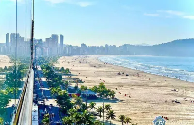 Apartamento frente mar na aviação 3 suítes todo mobiliado