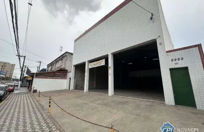 Barracão / Galpão / Depósito para alugar na Rua Frei Gaspar, Parque São Vicente, São Vicente