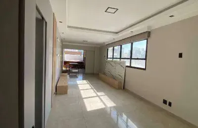 Cobertura penthouse com 3 dormitórios à venda gonzaga - santos/sp