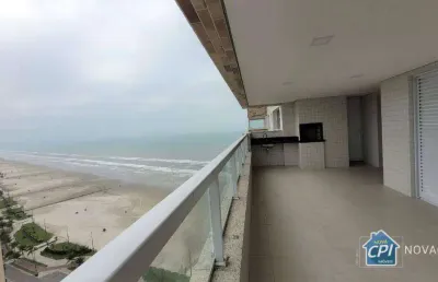 Apartamento com 3 quartos caiçara em praia grande/sp